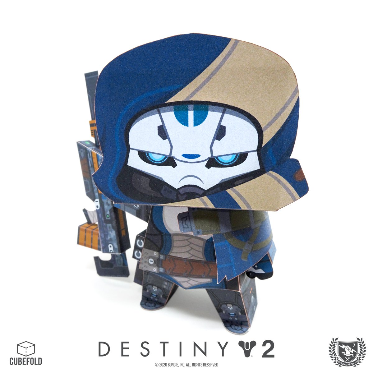 CubieCal's tweet photo. https://t.co/pBWyTTvpxN

A paperfigure project officially commissioned by Bungie - finished on the 9th November just in time for the Destiny 2 - Beyond Light DLC. Had a great time working on it with @Bungie and @BungieStore team. https://t.co/s1WnRnDwrc