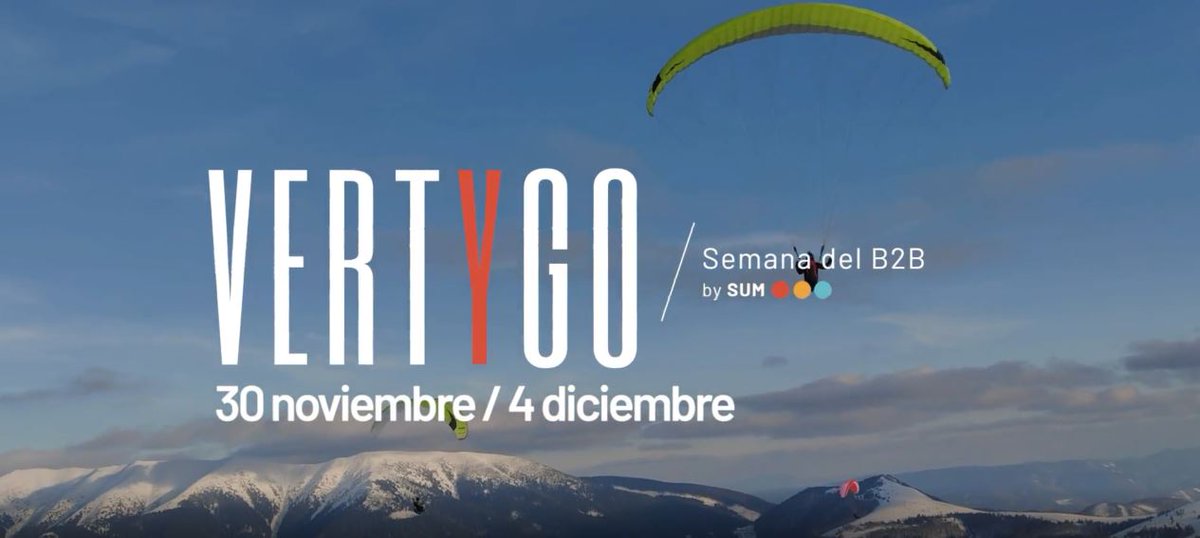 Mutualidad_es's tweet photo. ❗Quedan 3 días para #Vertygo | 30-Nov
#SemanaB2B by SUM | The Sales Intelligence Company.
📌 13:00h: Mesa «Innovación como pieza de Crecimiento del B2B»
🗣️Participa: @JimiTonic, resp. de Transformación e #Innovación de @MutuaAbogacia
✏️Inscríbete: https://t.co/CRl3BU05tf https://t.co/PL4ruzBbTE