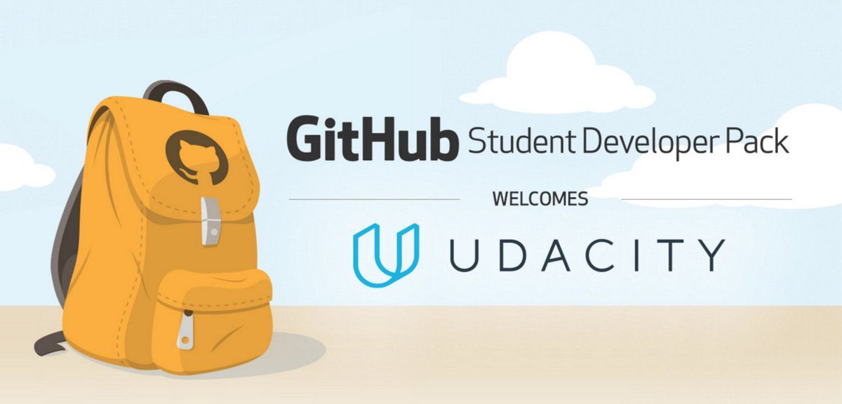 Github developer pack. Udacity. платформы udacity. github student developer pack. github student pack.