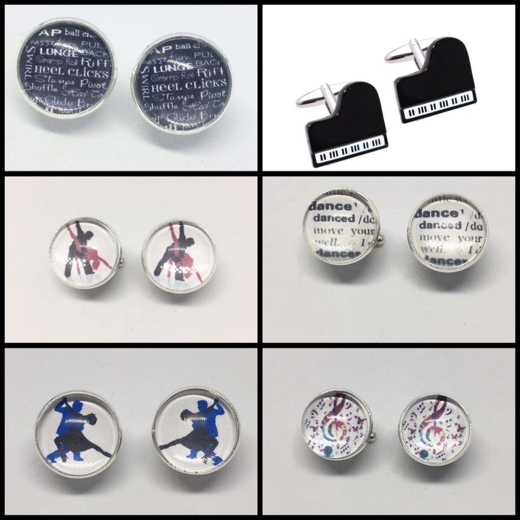 nvitation's tweet image. We have some great cufflinks for dancers or musicians on the website which would make lovely Christmas presents, why not take a look - prices from £6.00 plus P&amp;amp;P.  nvitation.co.uk
