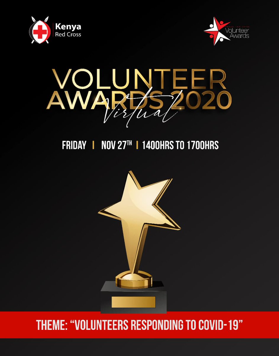 KenyaRedCross's tweet photo. Kenya #RedCrossVolunteerAwards is back.

Today we honour and celebrate hardworking, selfless heroes and heroines who continue to carry out exceptional volunteer service to humanity.

We are who we are because of our volunteers. https://t.co/XAuzj3nxxX