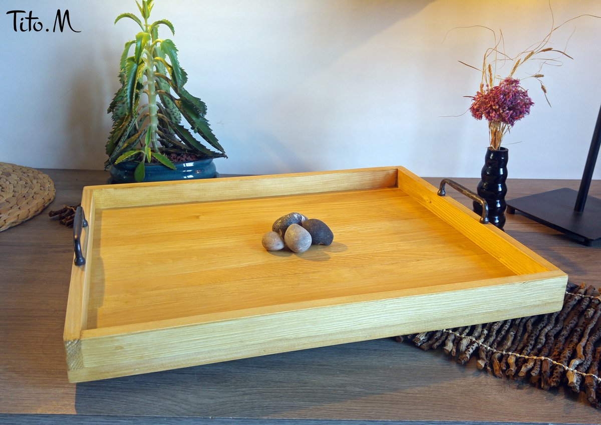 TitoMDeco's tweet photo. #plateau "Le Classique" créé et fabriqué par Tito. M
Tasseaux de bois français #PEFC brut, personnalisable à souhait !
#creationunique #creation #handmade #personnalisable #personnalisez #plateauenbois #deco #espritboheme #ebeniste #madein95 #faitmain #madeinFrance #mif https://t.co/UPbRfwkXlm