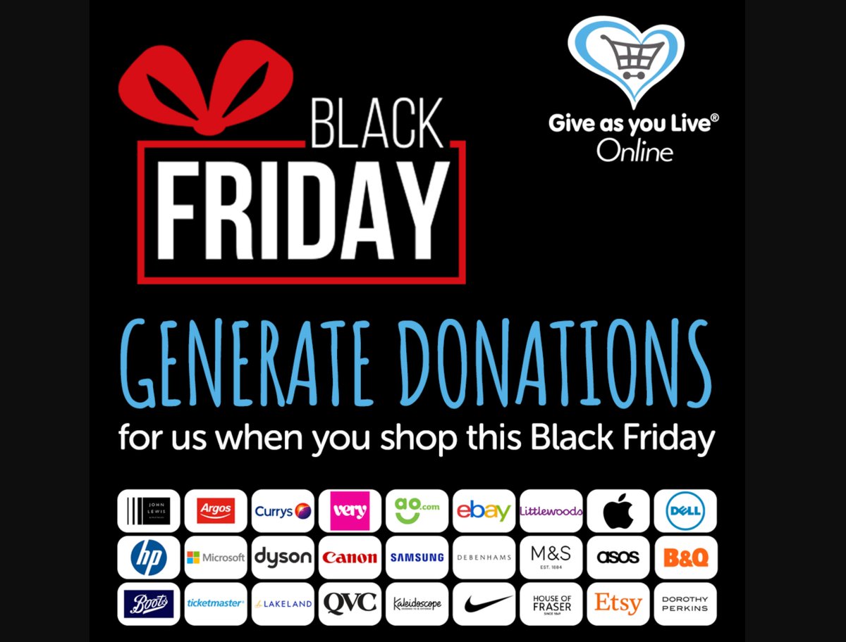 Shopping the Black Friday sales? Generate a FREE donation for Giving for Thurrock every time you shop. Simply register here: tinyurl.com/y6h77l9l

GiFT has supported vulnerable people throughout both lockdowns. Your donations help us to continue supporting Thurrock residents!
