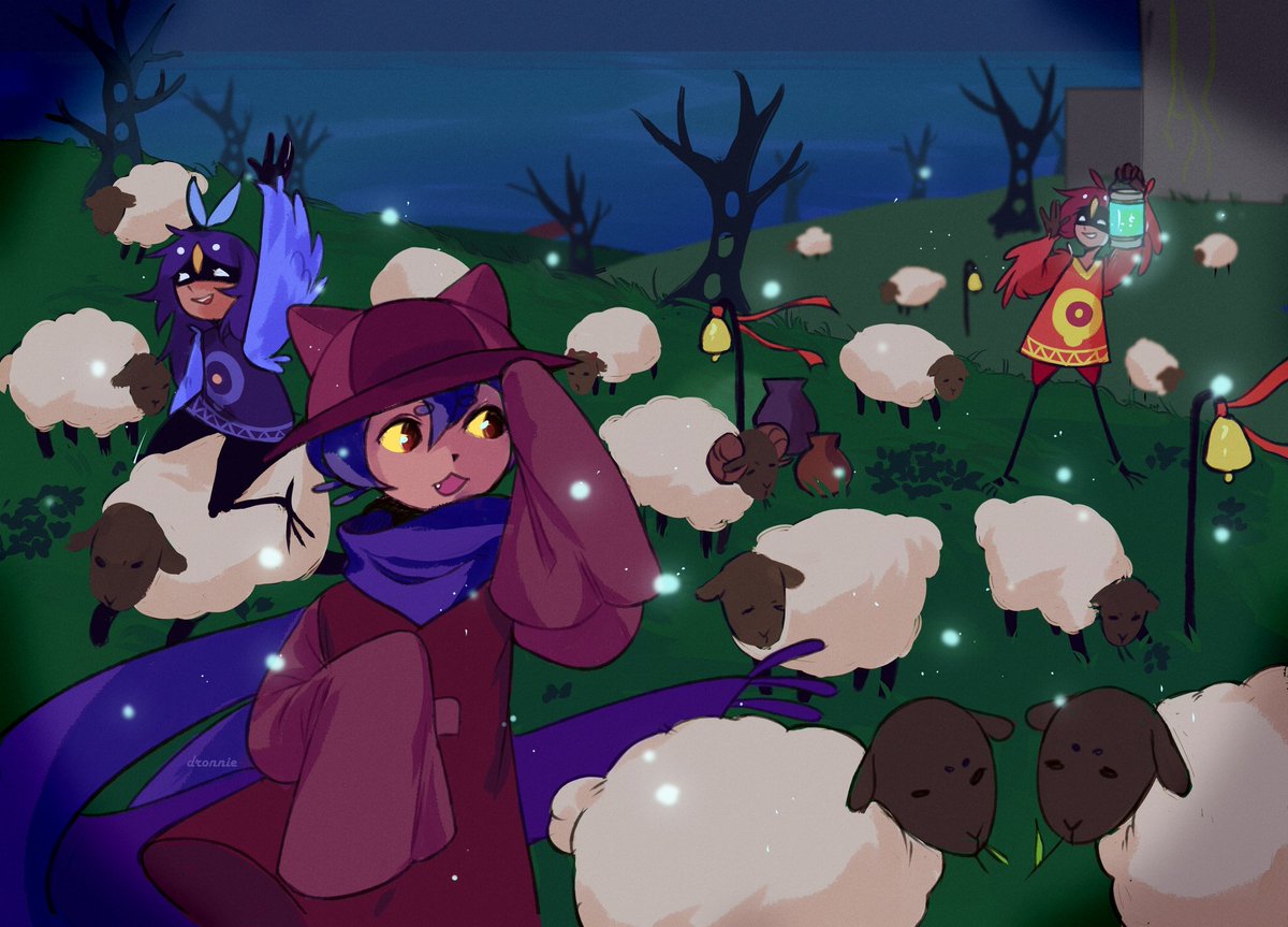 dronniesama's tweet photo. my for oneshot zine🐑🐑🐑
#oneshotgame #oneshot #nightmargin
#art #digitalart #illustration #artistsontwitter #artwork https://t.co/NCcPxr6fSw