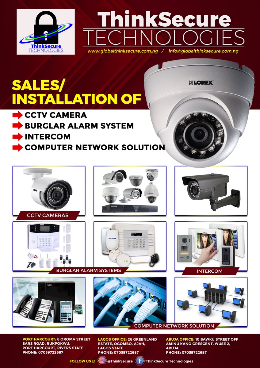 thinksecuretech's tweet image. Your security is paramount, let us handle that.