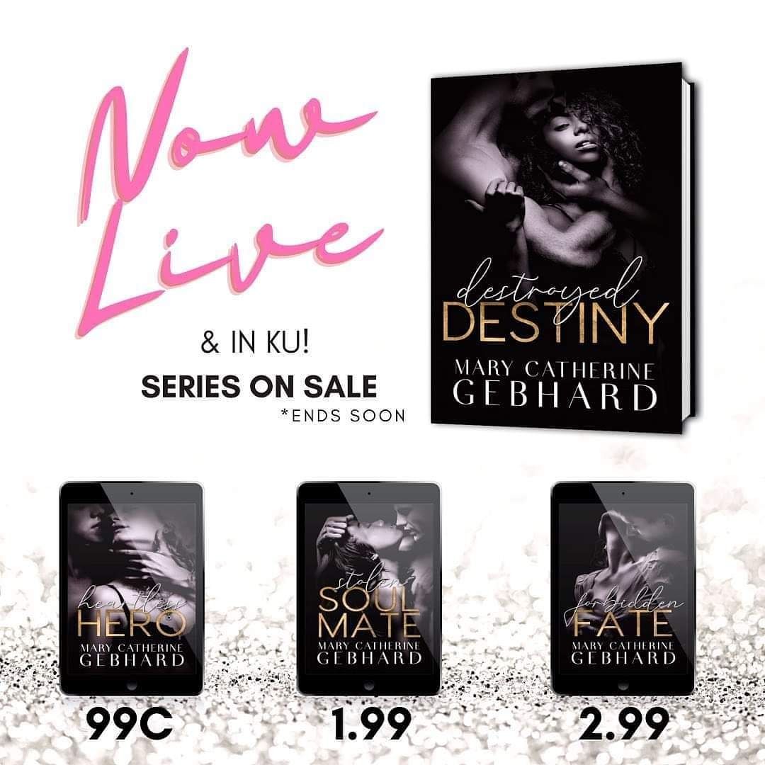 vickybooklover1's tweet photo. 𝕊𝕦𝕣𝕡𝕣𝕚𝕤𝕖!!
𝗗𝗘𝗦𝗧𝗥𝗢𝗬𝗘𝗗! 𝗗𝗲𝘀𝘁𝗿𝗼𝘆𝗲𝗱 𝗗𝗲𝘀𝘁𝗶𝗻𝘆 𝗯𝘆  @MaryCGebhard 

#𝟭-𝗖𝗹𝗶𝗰𝗸 
♛ AMZ: https://t.co/5bLBADXP5x
♛ UNIVERSAL: https://t.co/gm97HRxP3a

@WildfireMarket1 #CrownePoint 

Head over to my blog.
https://t.co/qmJHjDs6rf... https://t.co/cQbGYKpr9R