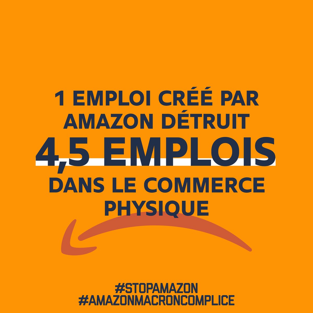 Amazon a ouvert 13 entrepÎts cette année, une dizaine d'autres sont en projets alors qu'ils détruiront 4,5 emplois pour 1 créé. La loi CCC peut les stopper mais @EmmanuelMacron & @LaREM_AN excluent encore le moratoire e-commerce du projet de loi!
#AmazonMacronComplice #StopAmazon https://t.co/LmoY5RTh9B
