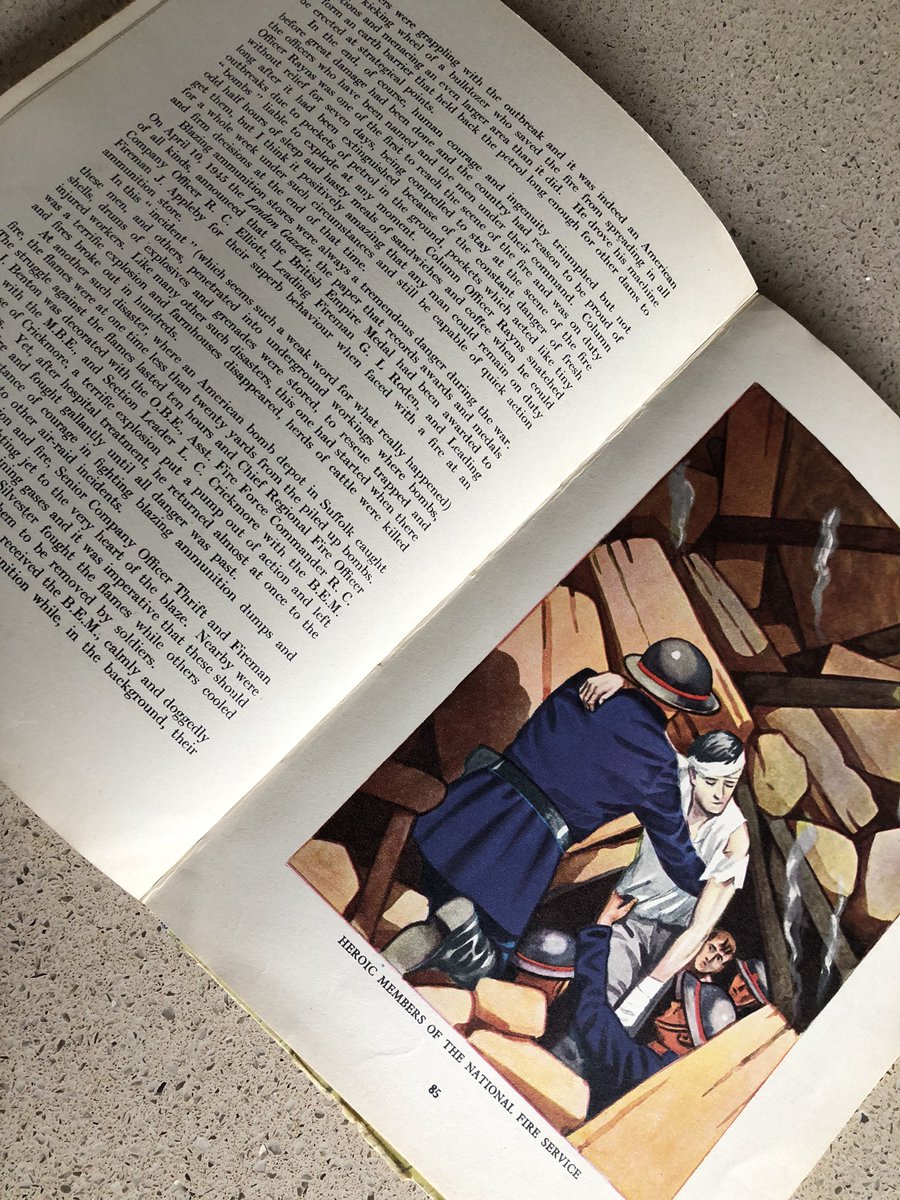 cwestword's tweet photo. On this day, 76 years ago, my Grandad was the first man down the munitions storage depot that had just exploded at Fauld. It was the largest non-nuclear explosion ever to have occurred.
The incident is mentioned in this book. #Fauld https://t.co/pDgzV0GwPY