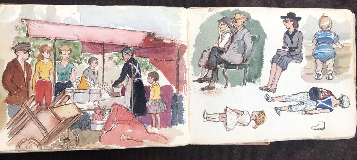 He recorded everyday objects and people in normal settings, their colours faithfully reproduced for posterity...