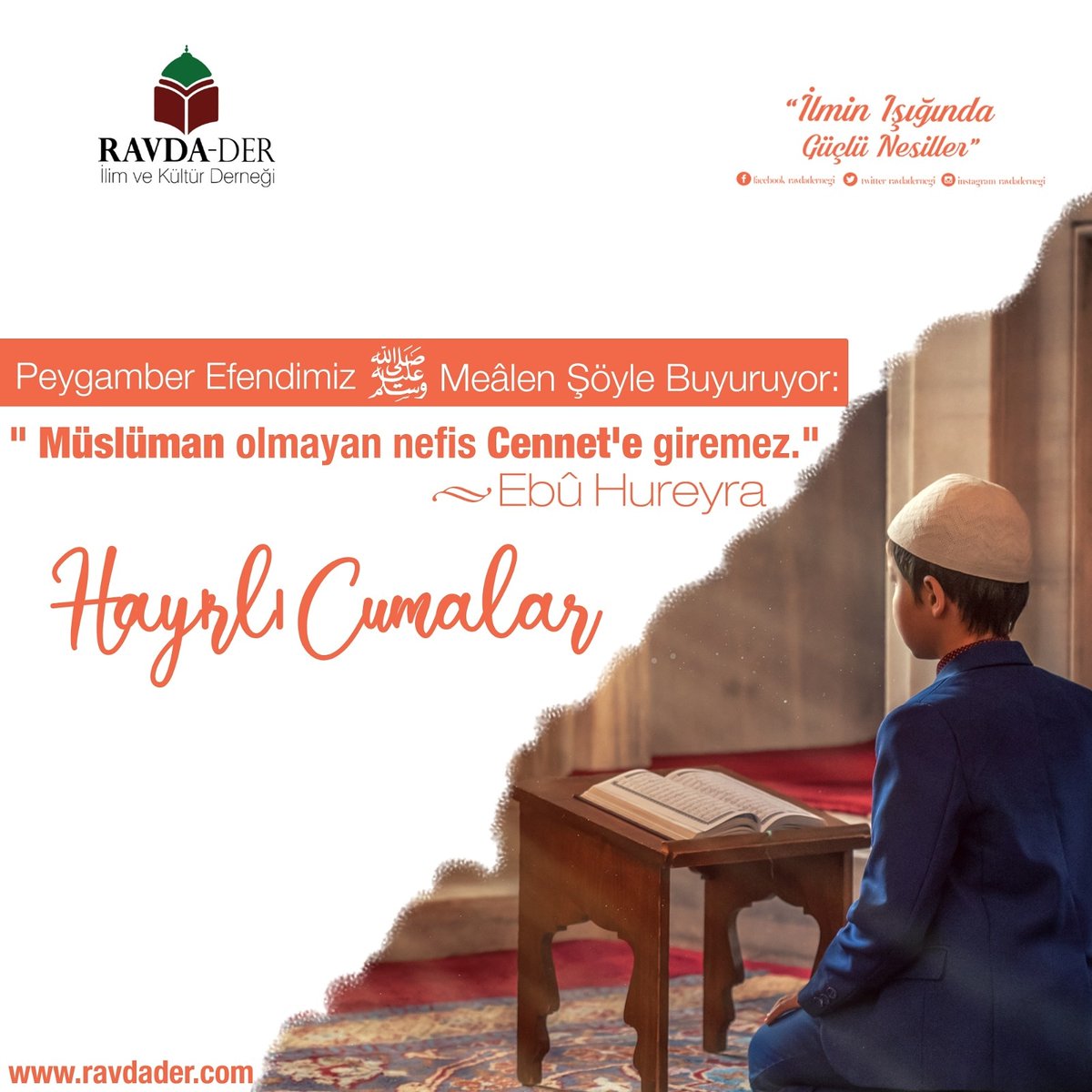 ravdadernegi's tweet photo. @ravdadernegi #CumamızMubarekOlsun https://t.co/9T8aMAf84P