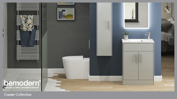 Our Craster Collection of bathroom furniture provides practical design and ample storage; clip on door hinges make for easy installation.

#contempocollection #modular #bathroomfurniture #bathroomdesign #interiorinspiration