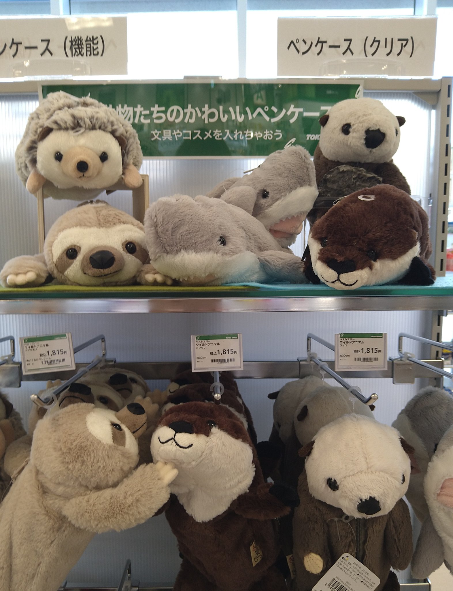東急ハンズ宮崎店 開店から爆売れしたアニマルペンケースが本日再入荷しました ポーチとしても使えます なんと言っても手触りが良き 取り出すたびにモフモフしちゃいますよ 東急ハンズ宮崎店 アミュプラザみやざき ワイルドアニマル