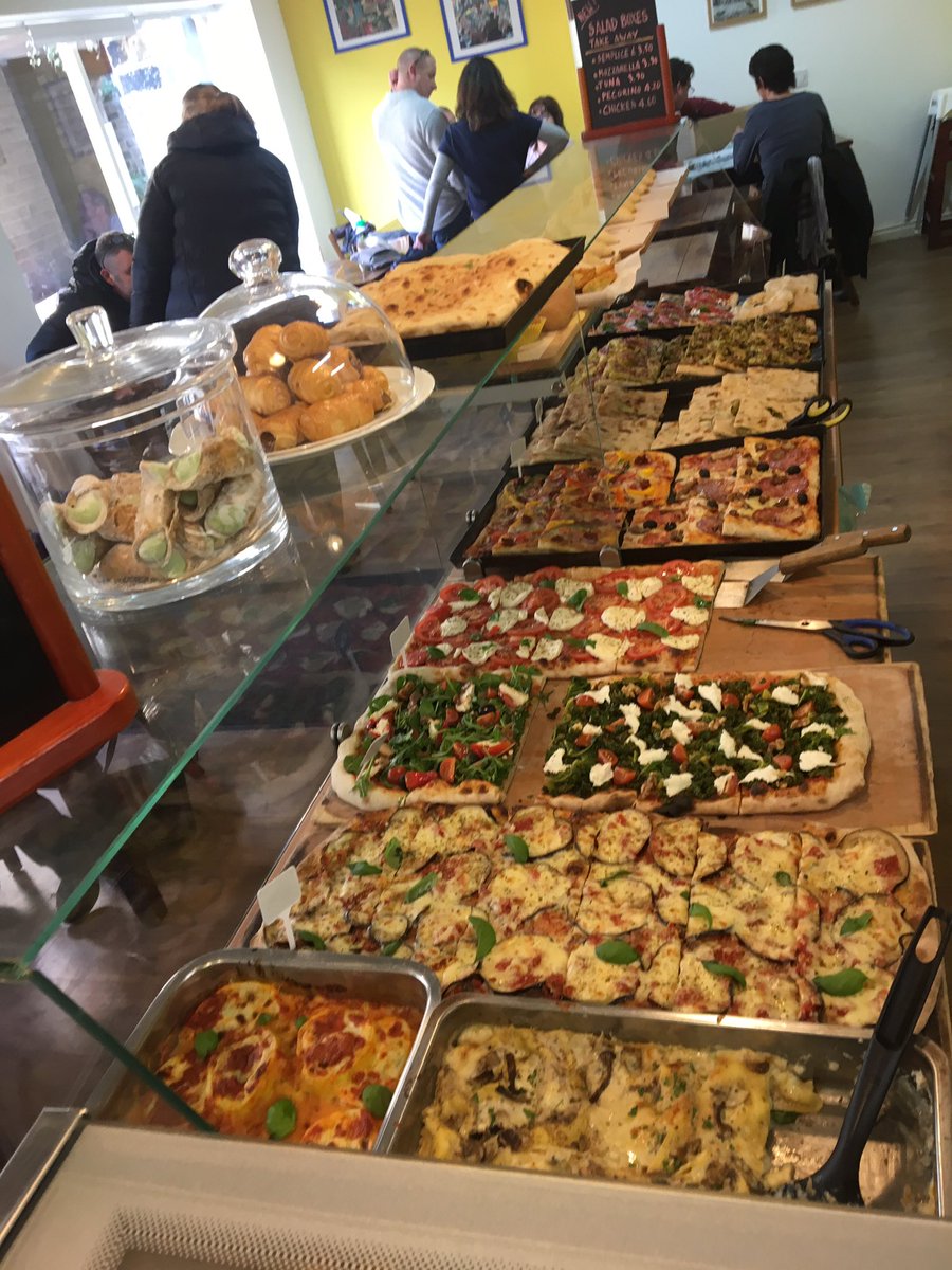 Hello,
We will be open today and Saturday from 11am to 8pm. Treat yourself and the #family with our authentic slow rising Roman #Pizza alla Pala!  Remember all our menù and #coffees are available to #takeaway #otley #ilkley #shoplocal