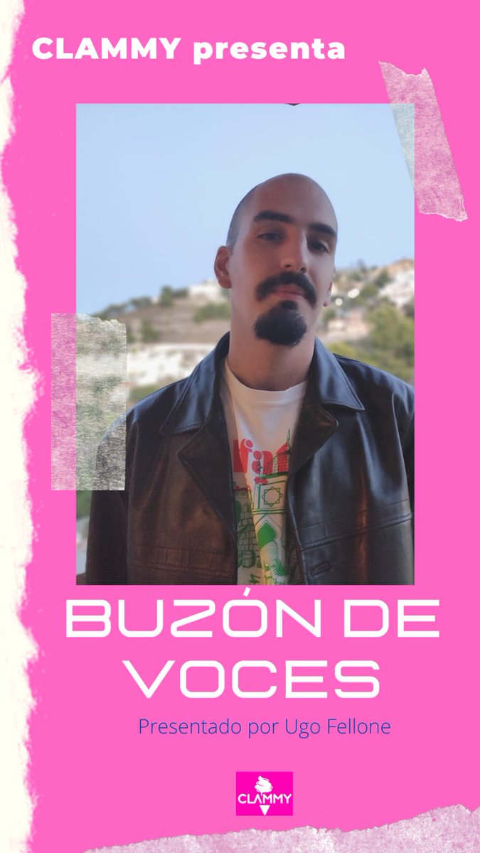 ¡¡Buenos días, clammiers!!  La familia CLAMMY con BUZÓN DE VOCES, un nuevo podcast presentado por @Ugofellone   pero construido por todas vosotras. ¿Cómo? Una vez al mes, Ugo recopilará vuestras quejas y comentarios 🌶 y armará un programa diseccionándolas. ¡Hoy a las 19:00! 🚨