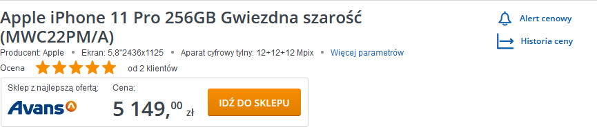 NomacomGroup's tweet photo. Robiąc dziś zakupy, warto zajrzeć do porównywarki cen Skąpiec, a tam po wybraniu produkty kliknąć na "Historię cen". Dlaczego? Na drugim obrazku możecie zobaczyć, jak zmieniała się cena np. Iphone'a 11 Pro w ciągu miesiąca
#BlackFriday https://t.co/atT0f43xqj