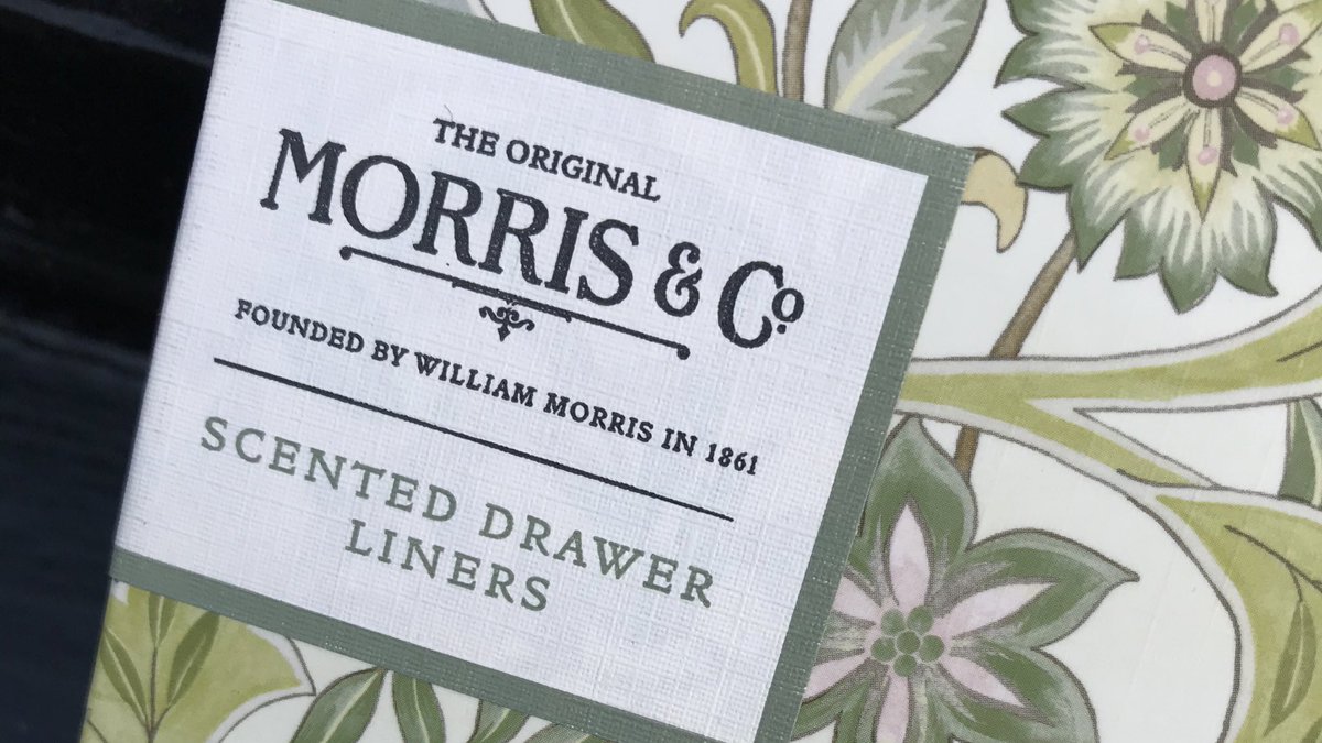 thebrushhouseuk's tweet photo. Add a touch of scented, heritage style to drawers and cupboards with these Morris &amp; Co. #scenteddrawerliners. 

https://t.co/qdN5CpWjkW

#morrisandco #drawerliners #gloucester #homefragrance #introducingindepedants 
#introducingindependents https://t.co/gnXsCaTkBS