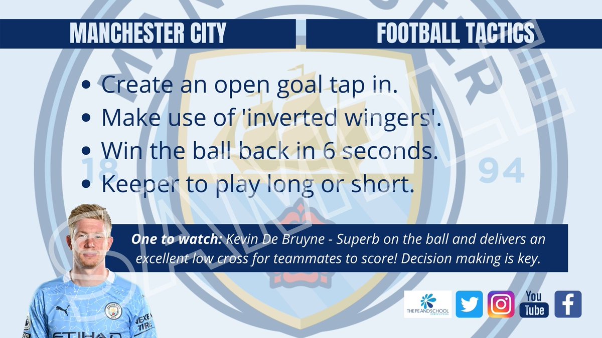 LPESSN's tweet photo. π¨ NEW RESOURCE π¨
NEW football tactics cards have now been to our PE Portal. A great resources to use when introducing tactics into a game situation β½οΈ.
#NEW #resources #tactics #PEportal
@UnitedSport1 @ActiveSouthwark @LondonSouth_TSA https://t.co/4XdeQswrns