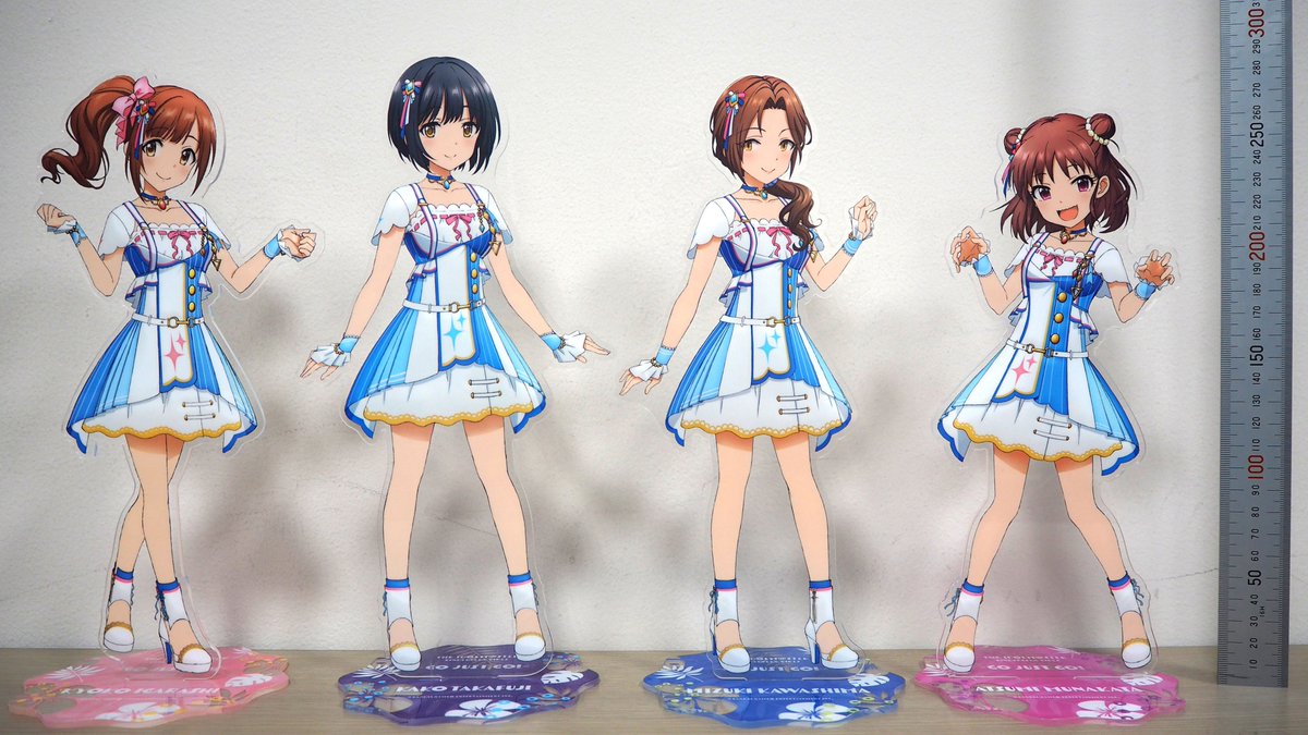 Cloverworks 予約締切まで2日 デレステ 5周年記念 Go Just Go アニメpv Cmのグッズが予約受付中 厳選した場面写を使用した29種のドミテリアkcや 全長約30cmのbigサイズアクリルフィギュアはアイドルのかわいさを堪能できます ぜひお見逃し