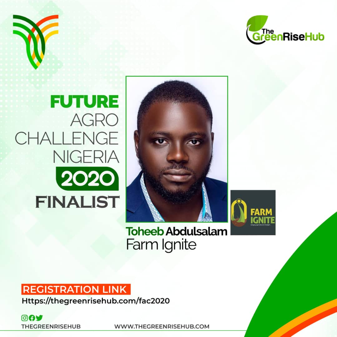 FACNigeria's tweet photo. Toheeb Abudulsalam already pitched his idea of @farmignite https://t.co/6uRQpyzQ4w