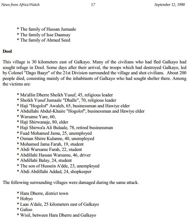 (4) A sizeable percentage of the USC ground forces that participated in the Nus Qiyaamo incident had blood relatives that were murdered during these massacres. Natural impulse was rage and desire for revenge.