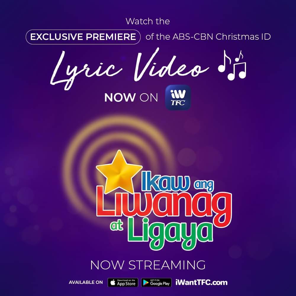 JustSarahG's tweet photo. Ngayong Pasko, tayo na at magbigay ng liwanag at ligaya sa bawat isa. ✨❤️💚💙

You can now watch the ABS-CBN Christmas ID Lyric Video on iWantTFC! https://t.co/fgiSoCk2AP

#IkawAngLiwanagAtLigaya https://t.co/PCg2FXidZb