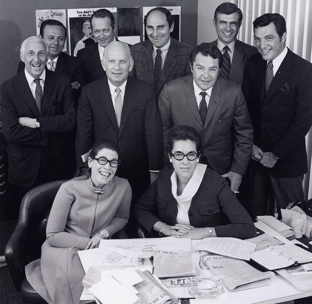 16) Phyllis Robinson and the DDB team in the late 60s.
