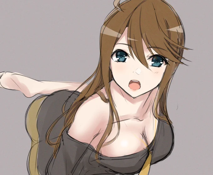 mgmpラフ…ぼちぼち描いていきまする。 