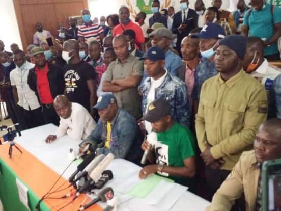 🇨🇮 FLASH INFO!

 CONFÉRENCE DE PRESSE  DE LA JEUNESSE DE L'OPPOSITION  SIGNIFICATIVE , CE JOUR , À 12H,  AU SIÈGE DU PDCI-RDA .