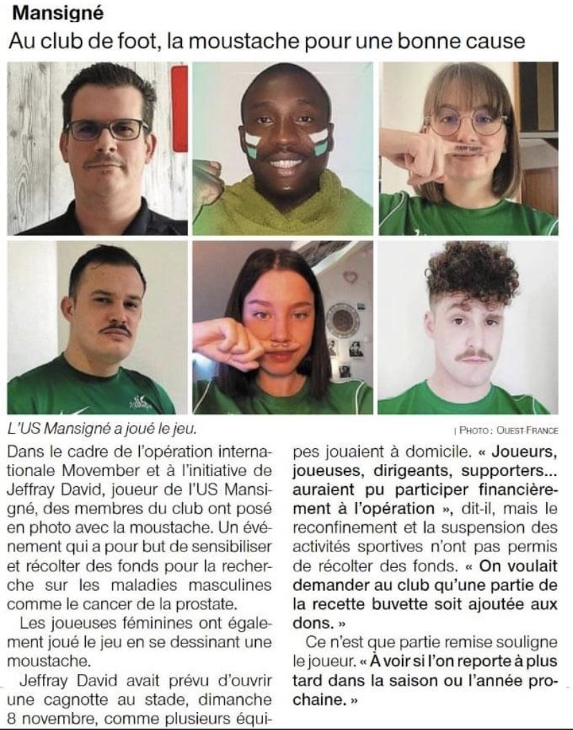 Voici le résultat de cette belle action mené au club il y a quelques semaines, Merci à tous ceux qui ont participé 💚🤍
#USM⚪️🟢 #TousUnis👊🏼