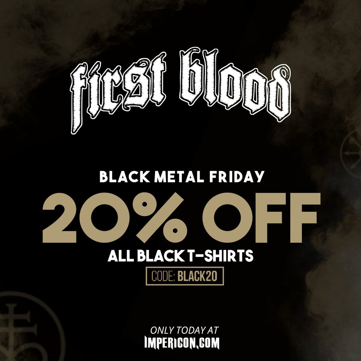 Only today ⚔️ firstbloodmerch.com/impericon