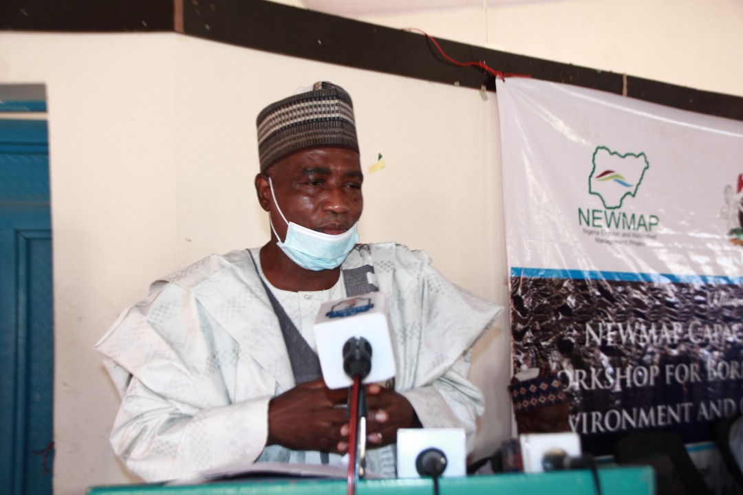 BornoNewmap's tweet photo. BORNO NEWMAP ORGANIZED FIVE DAYS CAPACITY BUILDING WORKSHOP ON ADDRESSING ENVIRONMENTAL CHALLENGES.
The commissioner Ministry of Environment, Alhaji Modu  Walama who declared the workshop opened said NEWMAP is an 8- year multi-sectoral project developed by https://t.co/ONTQCHLzD5