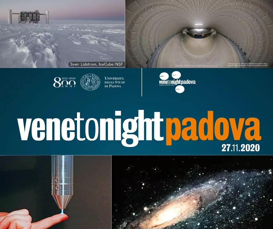 INFN Padova (@infnpadova) on Twitter photo 🌟#Venetonight2020, ci siamo!!🌟
Dalle 15.30 di oggi puoi seguire gli eventi via Zoom e via YouTube organizzati dal <a href="/DFAUnipd/">Dipartimento di Fisica e Astronomia DFA - UNIPD</a> e INFN Sezione di Padova
👉Programma completo 📃
pd.infn.it/it/la-notte-de… 🌟#Venetonight2020, ci siamo!!🌟
Dalle 15.30 di oggi puoi seguire gli eventi via Zoom e via YouTube organizzati dal <a href="/DFAUnipd/">Dipartimento di Fisica e Astronomia DFA - UNIPD</a> e INFN Sezione di Padova
👉Programma completo 📃
pd.infn.it/it/la-notte-de…