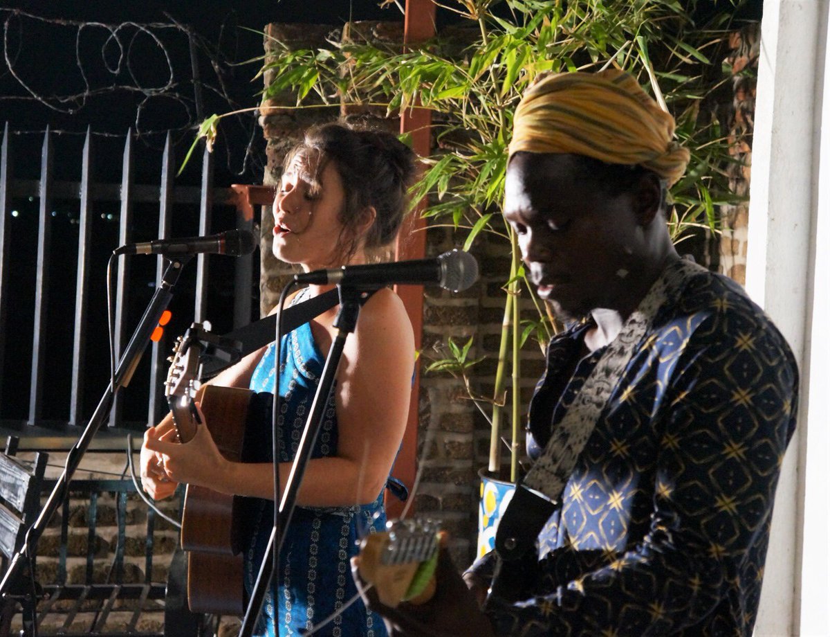 AnnemarieQuinn's tweet photo. Zikomo kwambiri to everyone who joined & supported last night’s #LiveSession at #KwaHaraba
What a feeling to finally see the #artsscene slowly opening back up (safely) here in #Malawi 🧡🙏🎶
#music #livemusic #show #gig #perform #newmusic #collaboration #venue #africa #band https://t.co/Pl5bW9Mop3