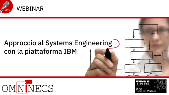 Scopri l' approccio di <a href="/omninecs/">OMNINECS</a> al System Engineering su piattaforma IBM. 
Quando? il 02/12 h 12:
ibm.biz/omninecs-se

#maximo #systemengineering