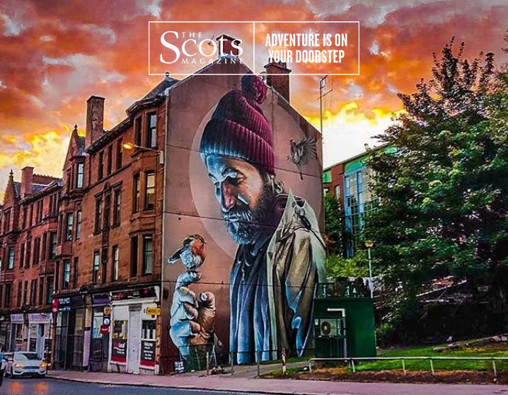 Good morning!
If you're stuck in the city right now, have you ever followed the Glasgow Mural Trail? There is so much street art to be enjoyed in Glasgow just like this one, High Street’s St. Mungo mural.
Learn more: scotsmagazine.com/articles/st-mu…
📸 <a href="/findingScotland/">Finding Scotland</a>