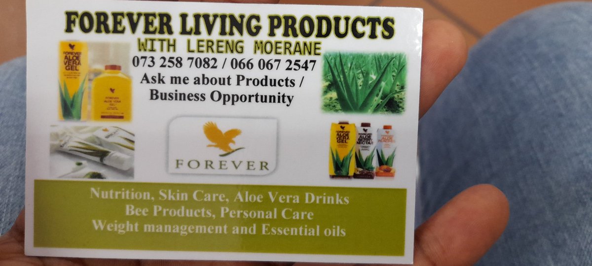 Lereng_m's tweet photo. @ramichuene Forever Living products for all your health nutrition,  skin care, personal care and weight management ❤
Taking orders on 0732587082 (For calls and whatsapp) https://t.co/vu113Qg1BO