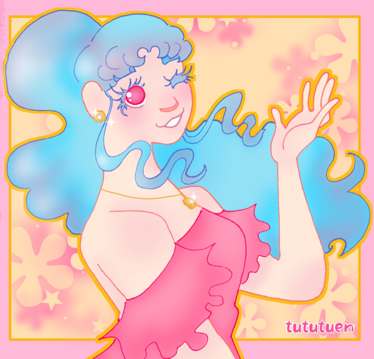 TuTuTuen's tweet photo. Oooo new tag!! ✨✨

Hullo #AsianArtistShare!! I'm Tuen, and I'm finally getting the hang of this digital art thing!!

I love bright colors and soft girls!! ✨✨

#artph #artistontwt #ArtistofSEA https://t.co/vCpQ1nR23l