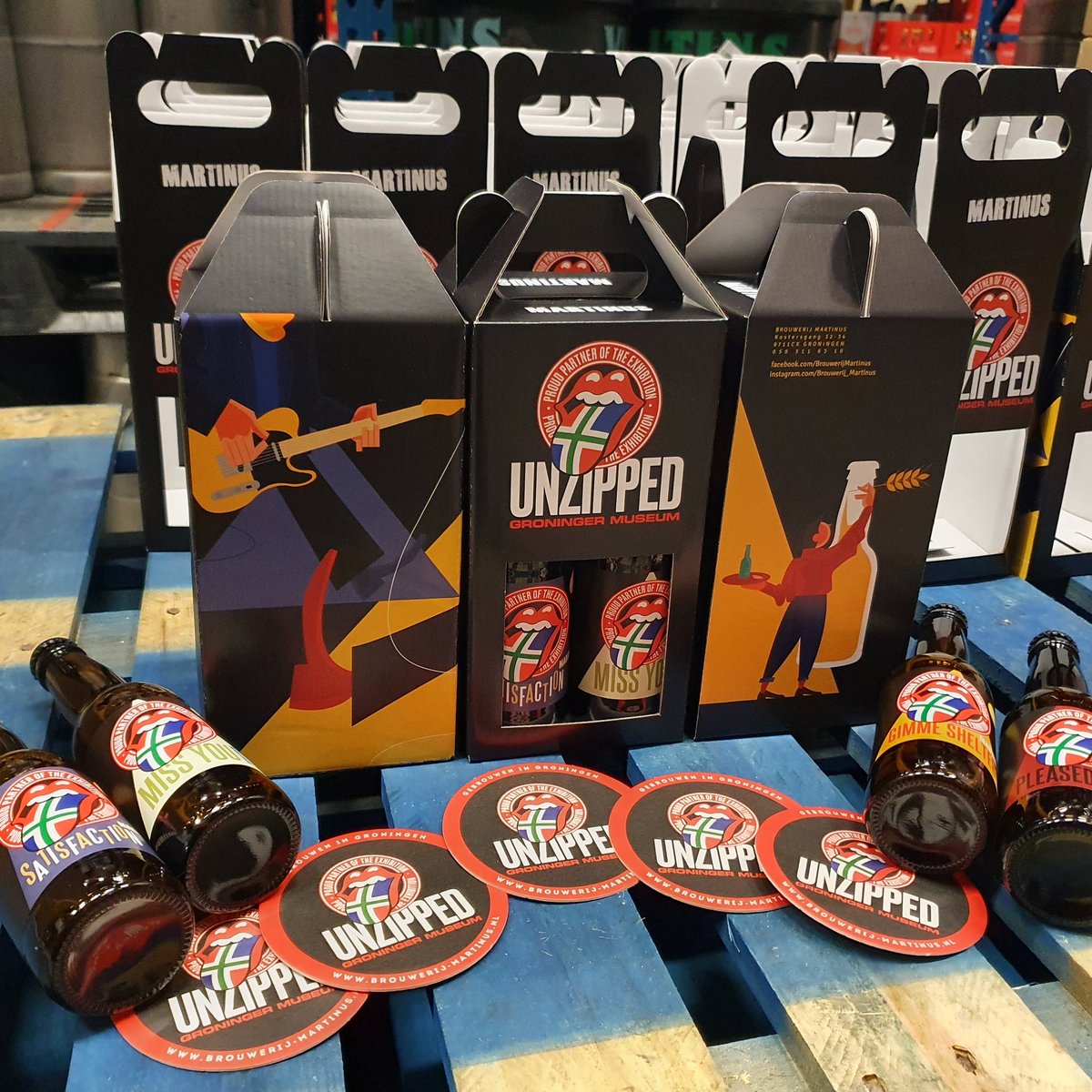 Zijn er hier nog Stones liefhebbers?
Speciaal ter geleden van de Stones Expositie in het Groninger Museum is dit fantastische Rolling Stones bierpakket uitgebracht door Brouwerij Martinus. 
Let op! Dit pakket is eenmalig en daardoor zeer exclusief 😉

Reserveer snel! Link in bio