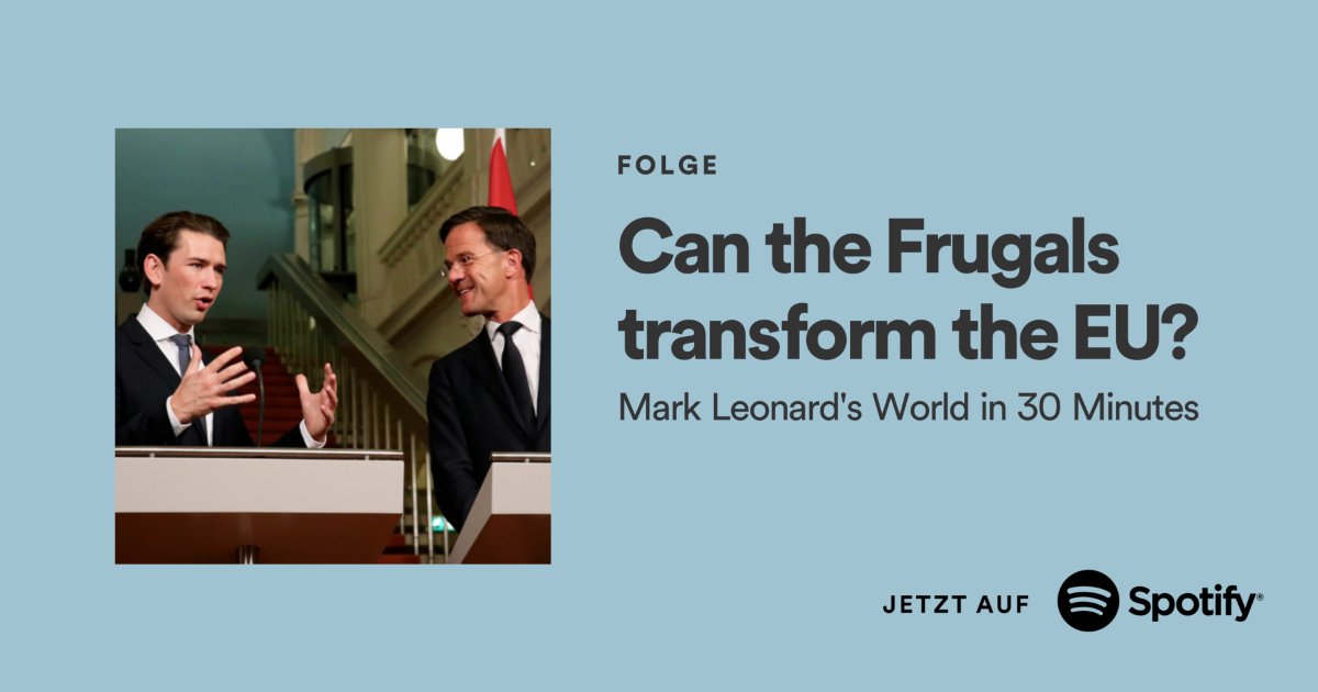 📢#Podcast time! Listen to the new episode of #Worldin30Minutes 'Can the Frugals transform the EU?' with @markhleonard, @CatSorensen, @CarolineGruyter, @DanielSachs1 and @PawelZerka 👇soundcloud.com/ecfr/can-the-f…