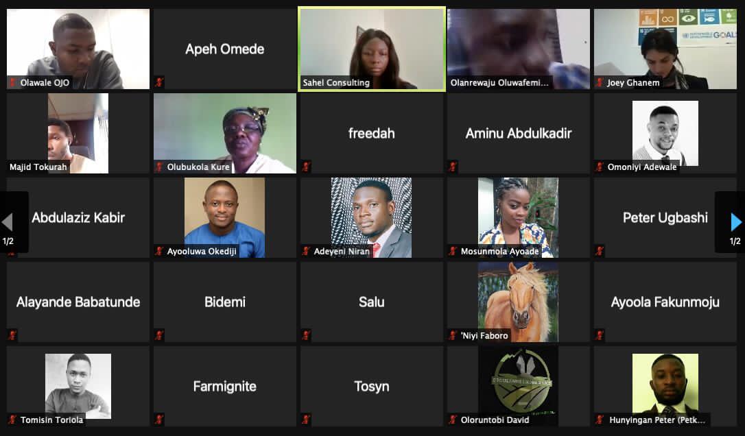 thegreenrisehub's tweet photo. A look at all attendees, judges and mentors at the FAC Nigeria Pitching Finals 2020
#NigFAC2020
#FAC2020
#Thegreenrisehub https://t.co/j2r3efpwml