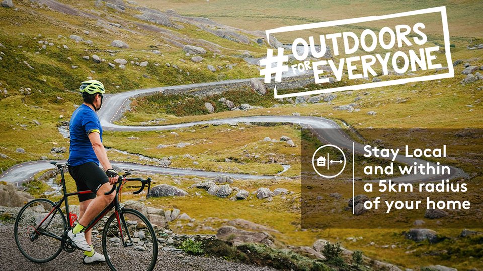 This weekend please stay local & exercise within 5km of your home.
Do your bit to reduce your carbon footprint & leave the car at home - why not try walking or cycling to #YourCouncil local park?
#OutdoorsForEveryone https://t.co/755OBGxhzf