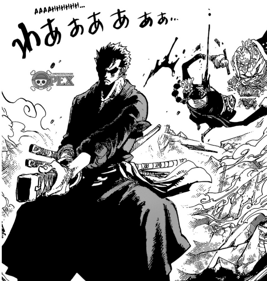 namxsj's tweet image. NÃO TEM COMO OLHAR ESSE PAINEL E NÃO SE ARREPIAR, O ZORO É MUITO FODA #onepiece997