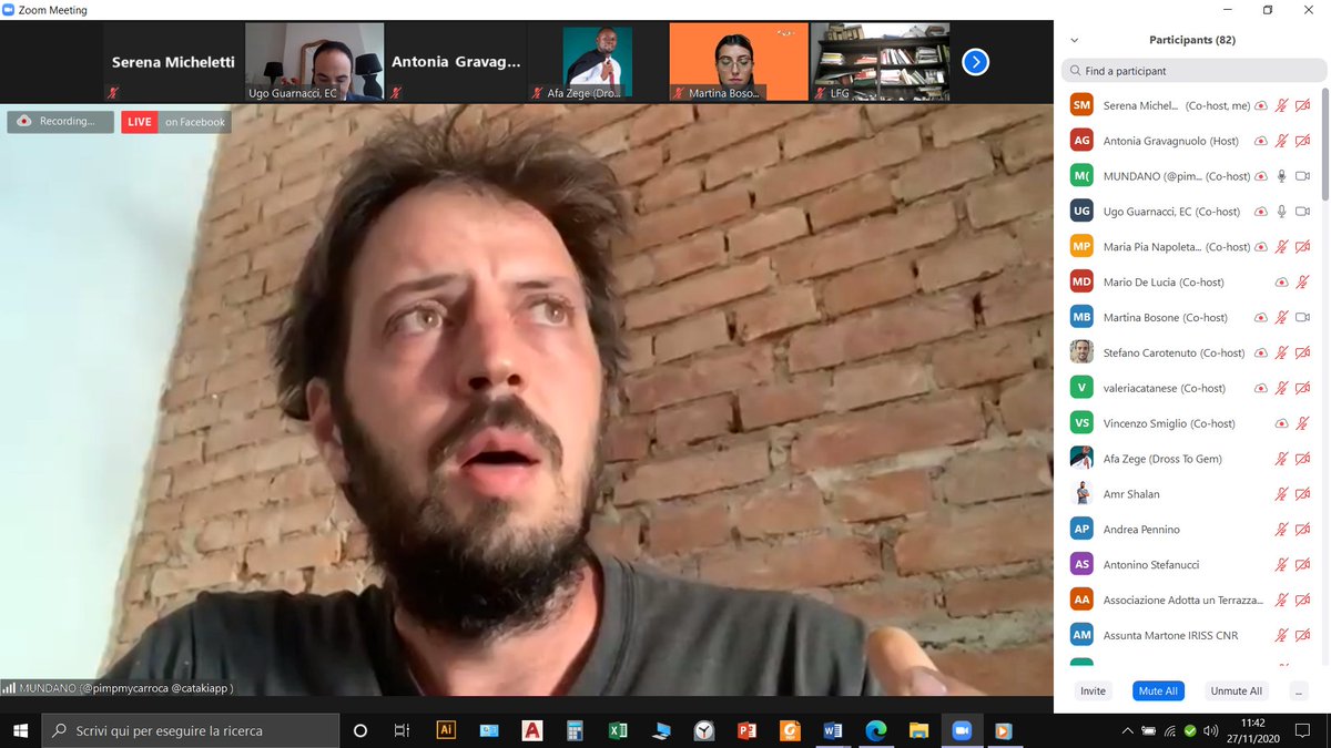 CLIC_EU's tweet photo. NOW, in conversation with @mundano_sp! 👏
What an inspirational #Activist ...
Join on zoom https://t.co/8hFrN6ZCrC
#CLICAmazingEvent #CLIC4Innovation #ClicStartupCompetition https://t.co/Qal9m4MmoT