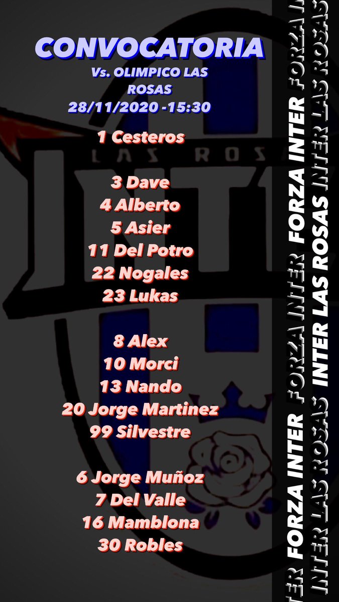 Inter Las Rosas tweet media