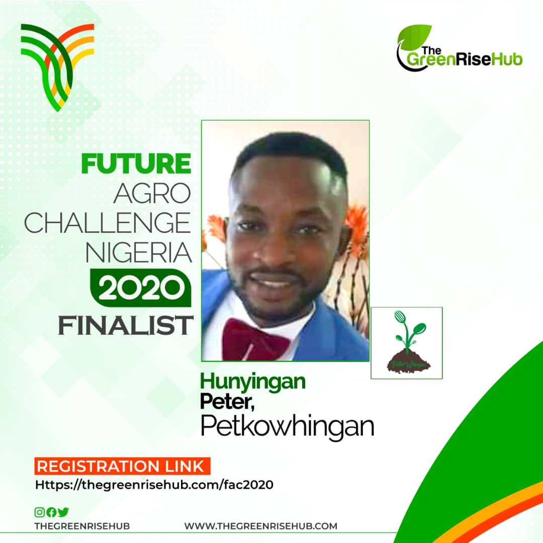 thegreenrisehub's tweet photo. Peter Hunyingan of @Petkowhingan farms is already pitching his idea.
#NigFAC2020
#FAC2020
#Thegreenrisehub https://t.co/prvtjQHXai
