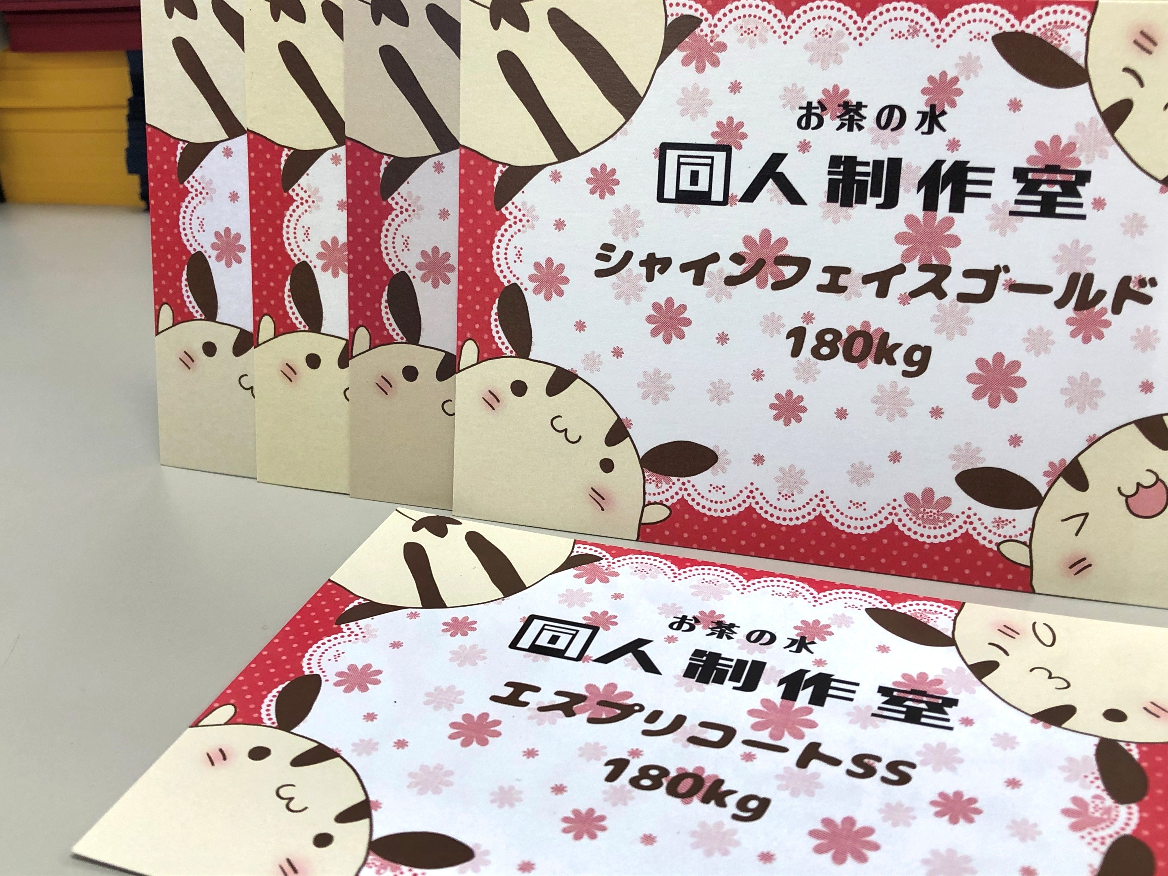 日光企画 お茶の水店 お茶の水同人制作室では高品質の Rgbオンデマンド機 印刷のポストカードが作れます 選べる5種類の特殊紙をご用意 スタッフで断裁 仕上げをしますので テンプレートにイラストをのせてお持ちいただくだけ 店頭に来れない方には