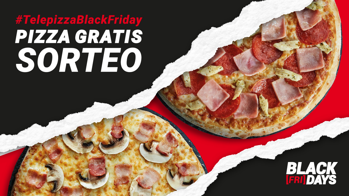 telepizza_es's tweet photo. 🔥SORTEO🔥
Pronunciar #BlackFriday es muuuucho más difícil que ganar #PizzasGratis 😎 ¡a por ella!

1️⃣Sigue a @telepizza_es
2️⃣RT
3️⃣Menciona a ese amigo que no sabe pronunciar #BlackFriday 🤓 seguido de #TelepizzaBlackFriday

El lunes comunicaremos lo ganadores ¡PARTICPA!🤞🏻 https://t.co/3VGPZyGJHO