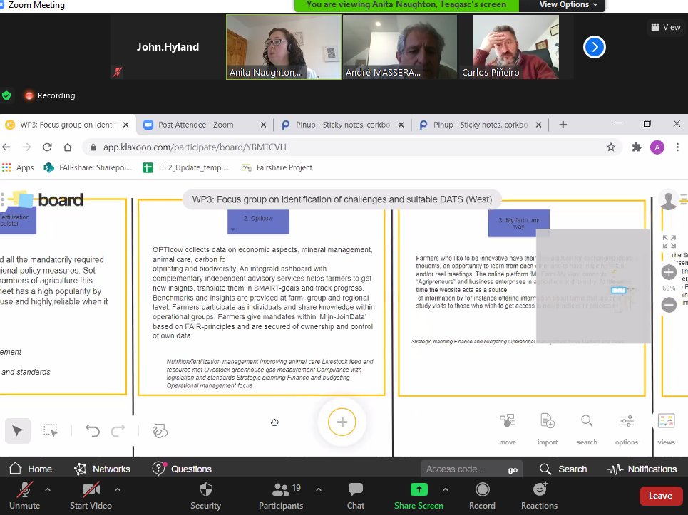 Today farmers, advisors and industry experts from Western Europe are tasked with identifying the day-to-day challenges faced by farmers and how digital tools can help overcome them.

It marks the fist regional focus group for the project!

 #H2020 #FAIRshare #DigitalAgriculture