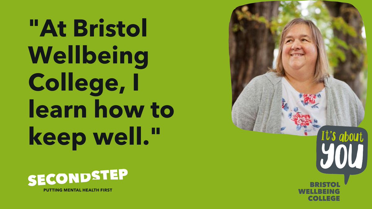 We were on Facebook Live last week with <a href="/BristolLive/">Bristol Live</a> where learner Sharon said our wellbeing college had "been a life saver in lockdown." The mental health wellbeing courses &amp; workshops gave her the tools &amp; techniques to change her life. Find out more: ow.ly/xg1I50CiKtv