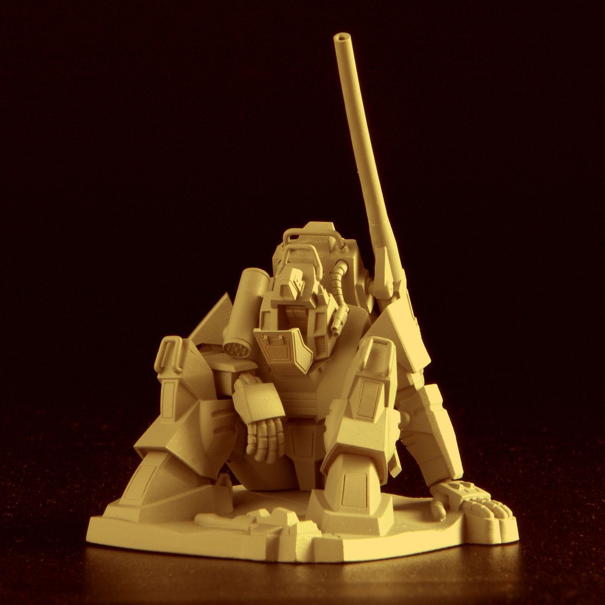 マックスファクトリー 公式 生放送 紹介中 ダグラムプラモの新天地 朽ちダグラム ビネット 驚きのパーツ分割 組み立てが楽しい高さ約5cmの手のひらサイズに収まるプラモ ただいま紹介中 太陽の牙ダグラム Plamax マックスファクトリー